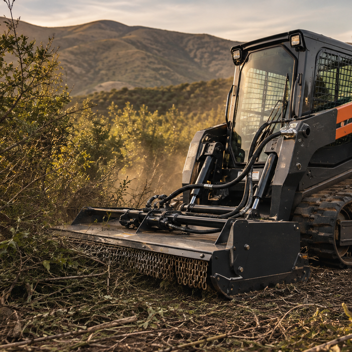 Skid Steer Brush Cutter Buyer’s Guide: How to Choose the Right Attachment