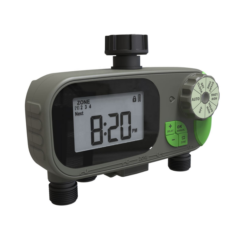 GreenLink QuadZone Pro 4-Zone Sprinkler Controller