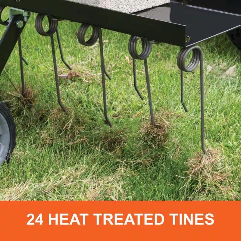 48 In. Tow Lawn Dethatcher