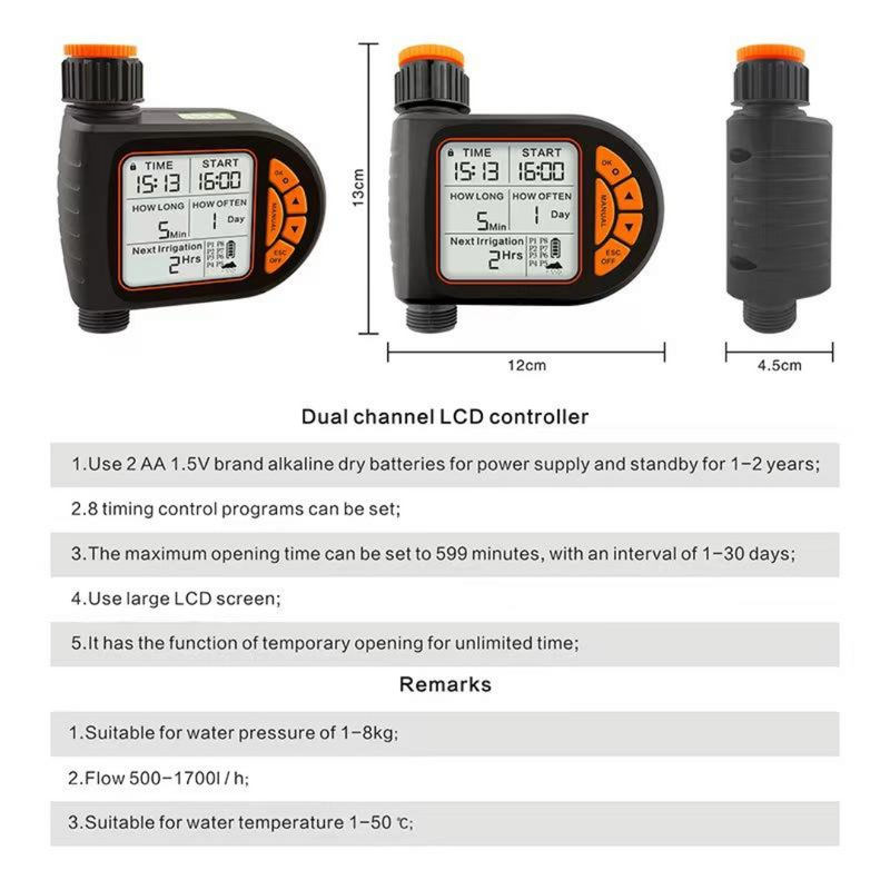 HydroWize AquaGuard S1 Smart Hose Timer