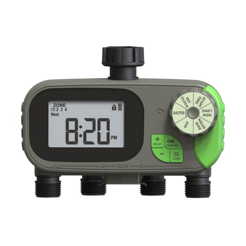 GreenLink QuadZone Pro 4-Zone Sprinkler Controller