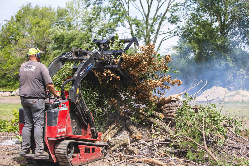 Express Steel 42" Toro Dingo Root Grapple