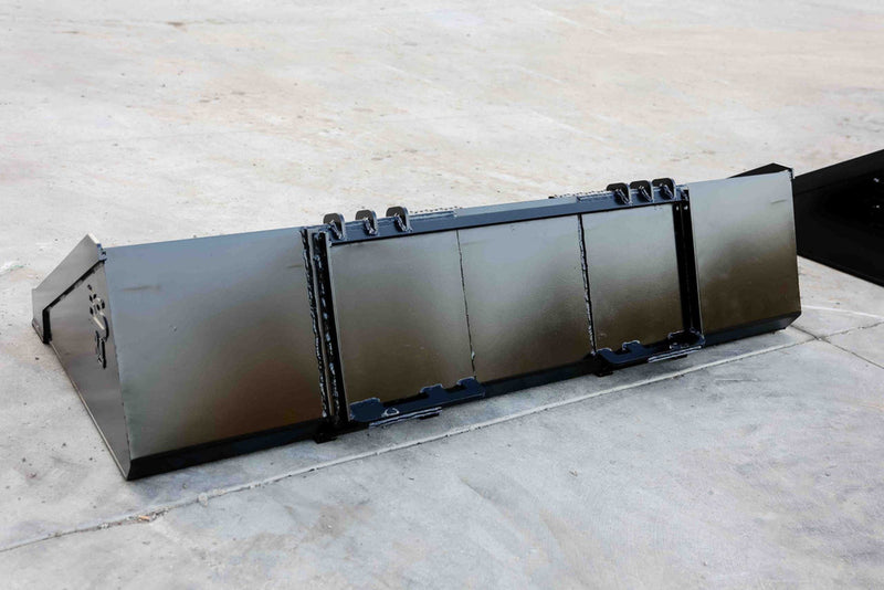 Express Steel 84" Heavy-Duty Smooth Bucket