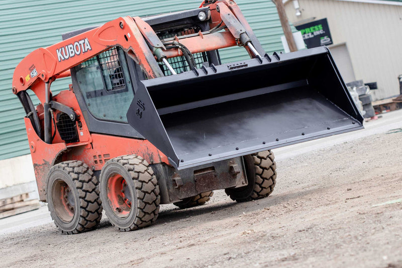 Express Steel 84" Heavy-Duty Smooth Bucket