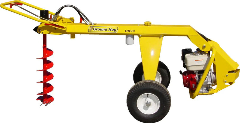 Ground Hog HD99 Towable Hydraulic Earthdrill