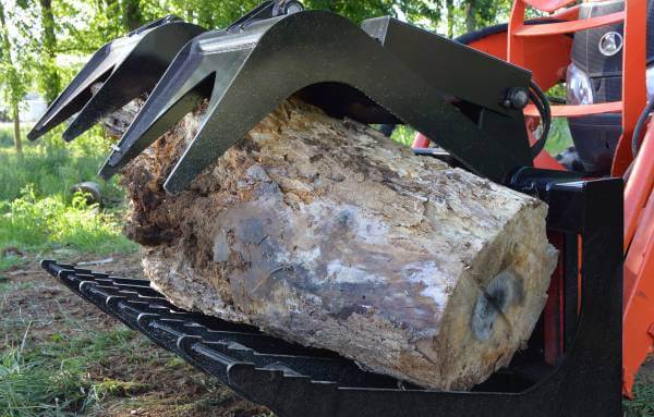 Loflin Fabrication Skid Steer Root Grapple