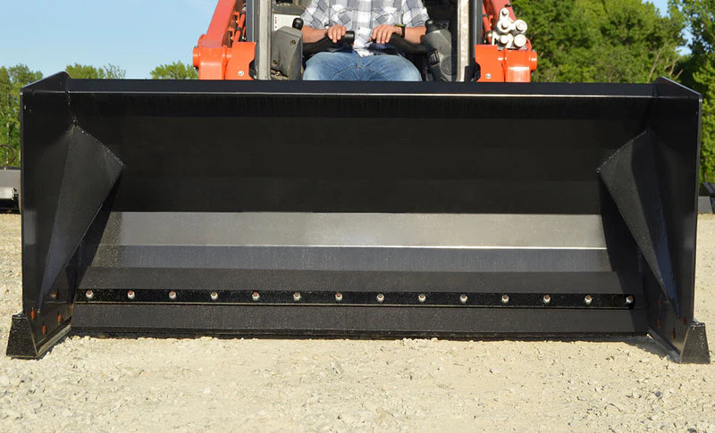 Loflin Fabrication Skid Steer Snow Pusher