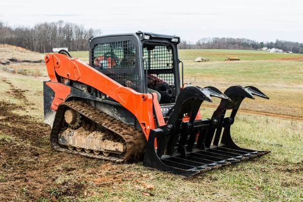 Loflin Fabrication Skid Steer Root Grapple