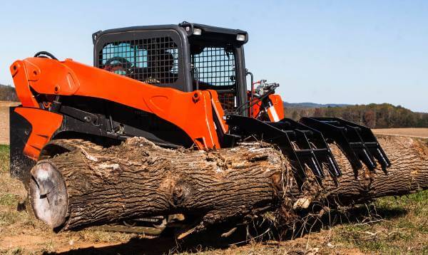 Loflin Fabrication Skid Steer Root Grapple