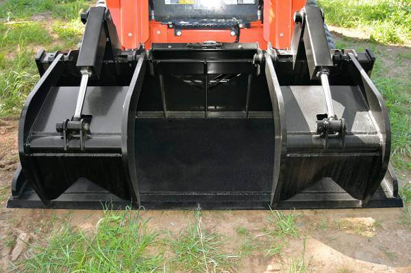 Loflin Fabrication Extra Heavy Duty (XHD) Skid Steer Grapple Bucket