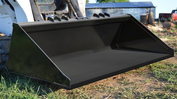 Loflin Fabrication Heavy Duty (HD) Low Profile Skid Steer Bucket