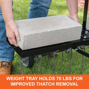 48 In. Tow Lawn Dethatcher