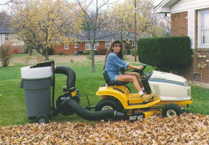 Trac-Vac 385 Tow-Behind Leaf Vacuum