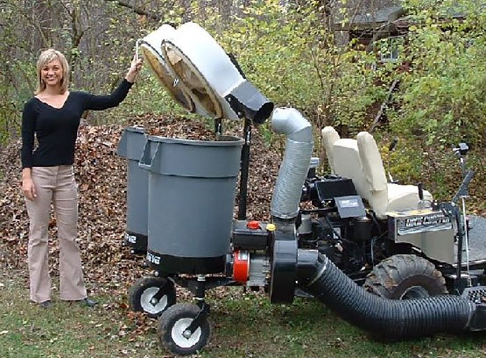 Trac-Vac 655 Semi-Rigid Hitch-Mount Leaf Vacuum