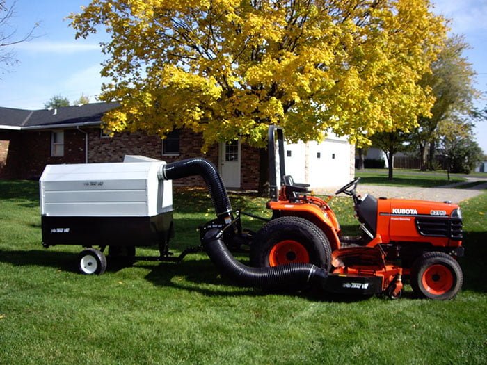 Trac-Vac 858 PTO-Driven Tow-Behind Leaf Vacuum